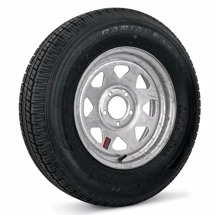 Trailer Tire & Wheel 175/80R13-C 5 on 4.5" Galv Wheel