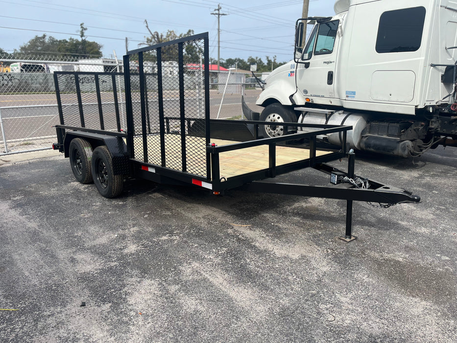 Utility Trailer 7x14 W/ Side Load Gate