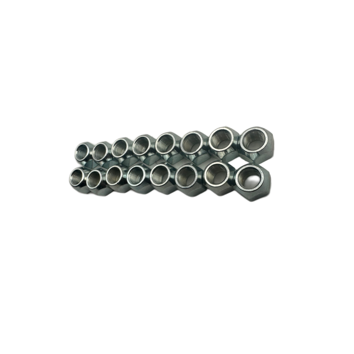 Lug Nuts 9/16" Coned, 16pc Set